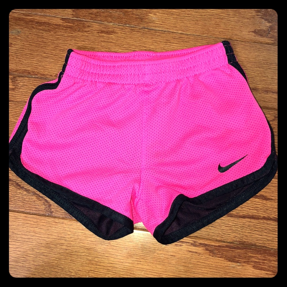 Hot pink nike shorts